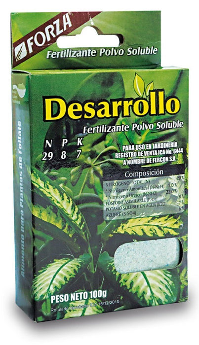 FORZA SOLUBLE DESARROLLO X 100 G 1