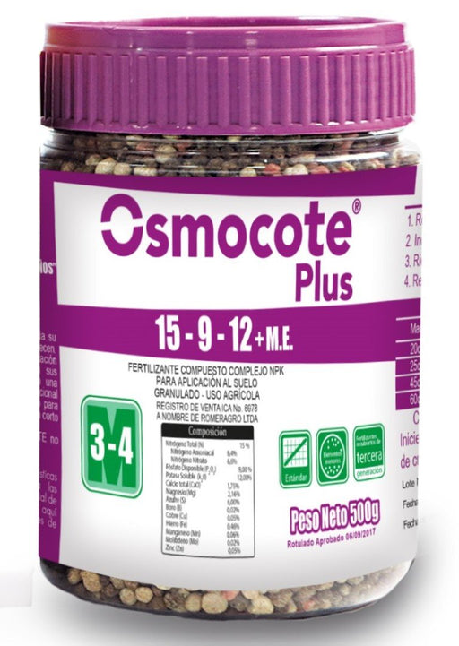 FERTILIZANTE OSMOCOTE X 500 GR 1