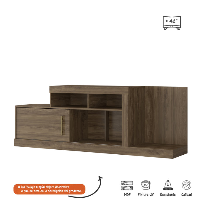 Mesa Para Tv 1304 Bertolini - Legno